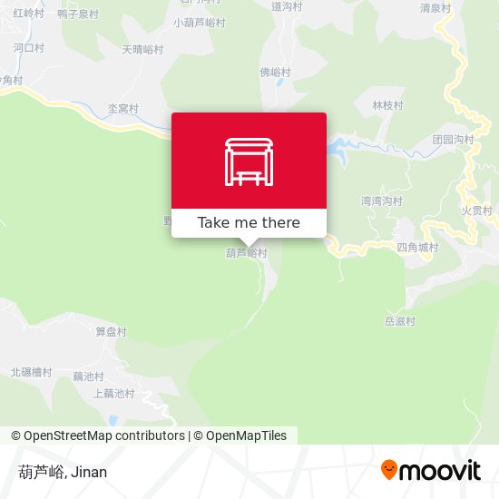 葫芦峪 map