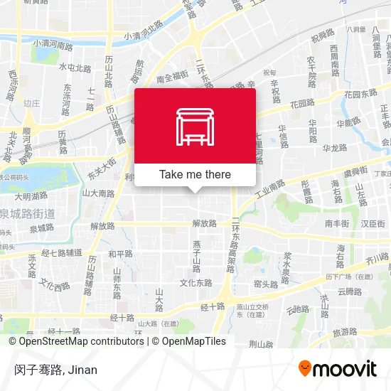 闵子骞路 map
