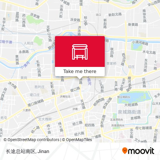 长途总站南区 map