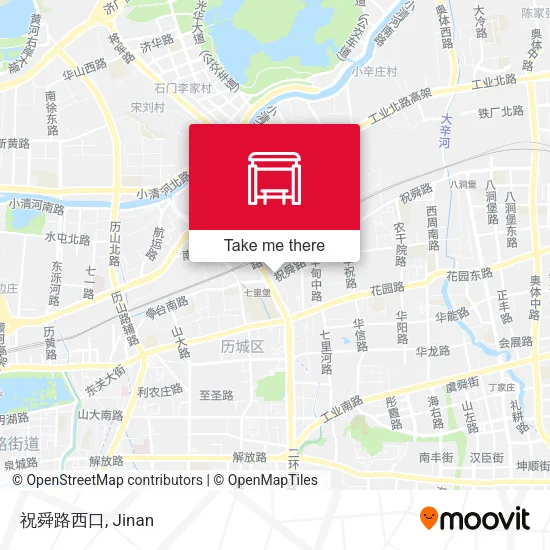 祝舜路西口 map