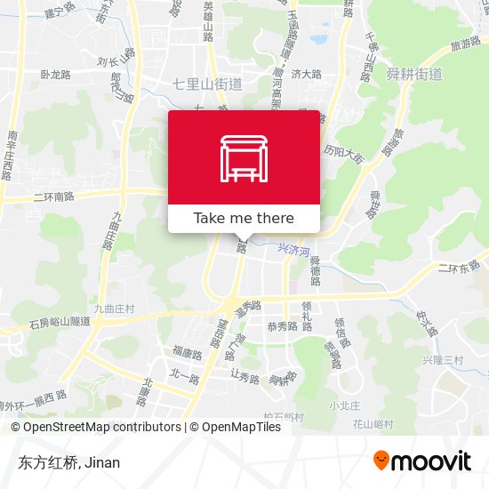 东方红桥 map