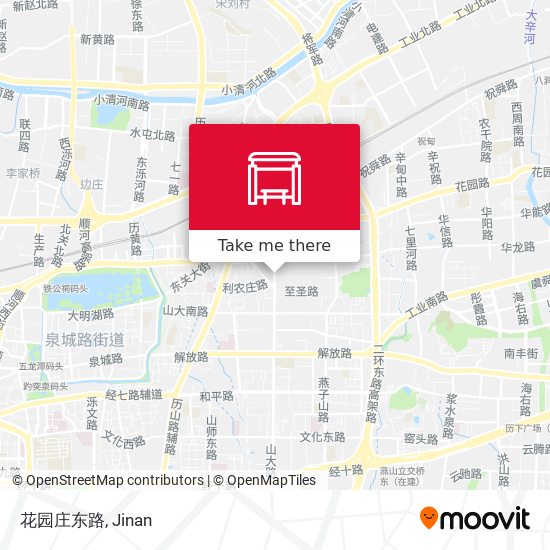 花园庄东路 map