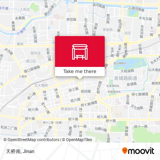 天桥南 map