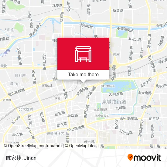 陈家楼 map