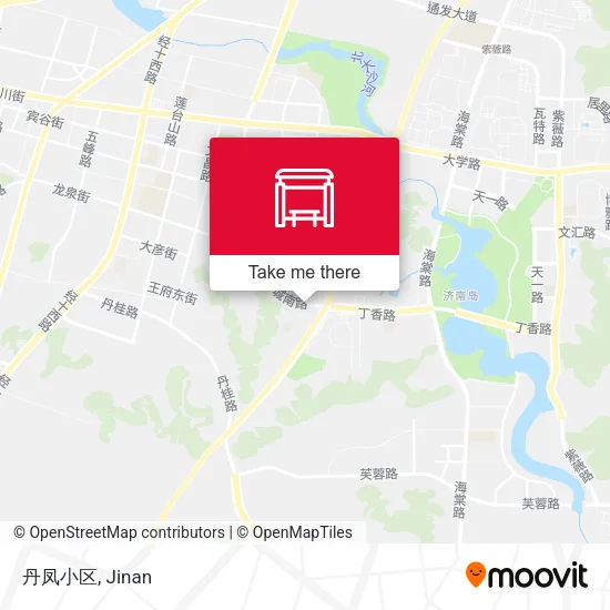 丹凤小区 map