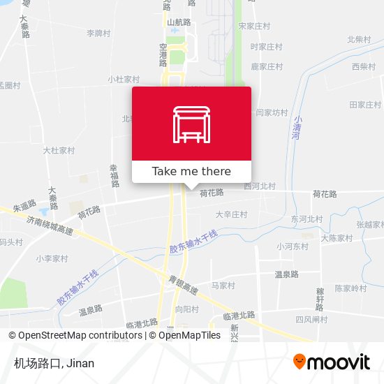 机场路口 map