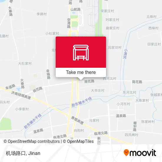 机场路口 map