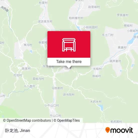 卧龙池 map