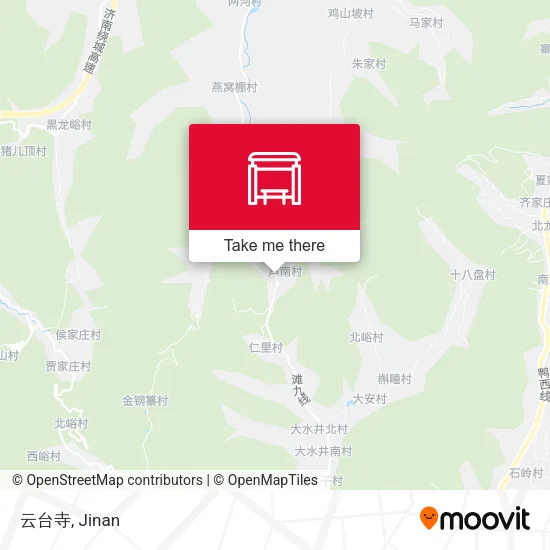 云台寺 map