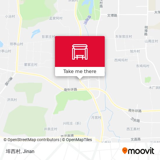 埠西村 map