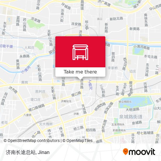 济南长途总站 map
