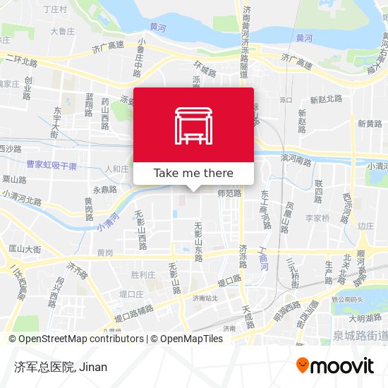 济军总医院 map