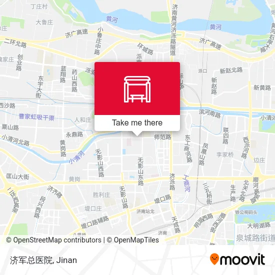 济军总医院 map