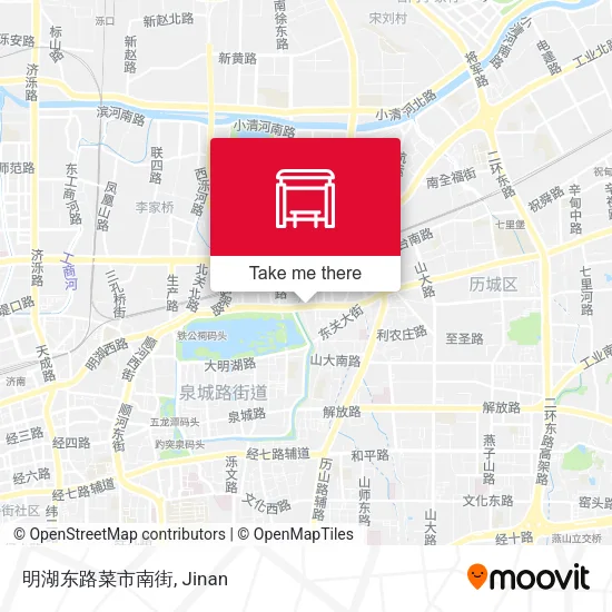 明湖东路菜市南街 map