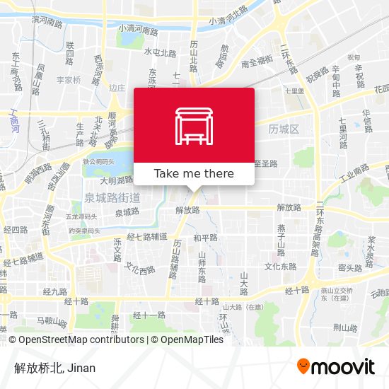 解放桥北 map