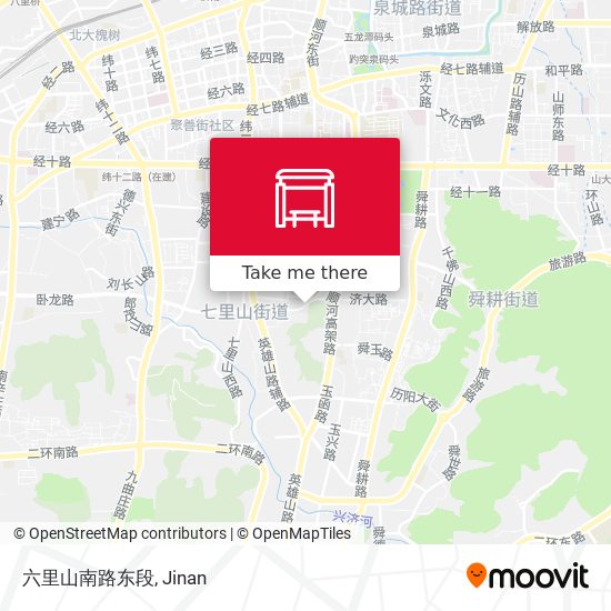 六里山南路东段 map