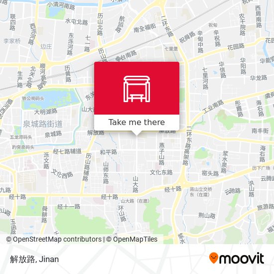解放路 map
