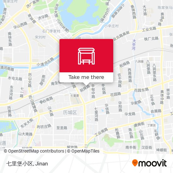 七里堡小区 map