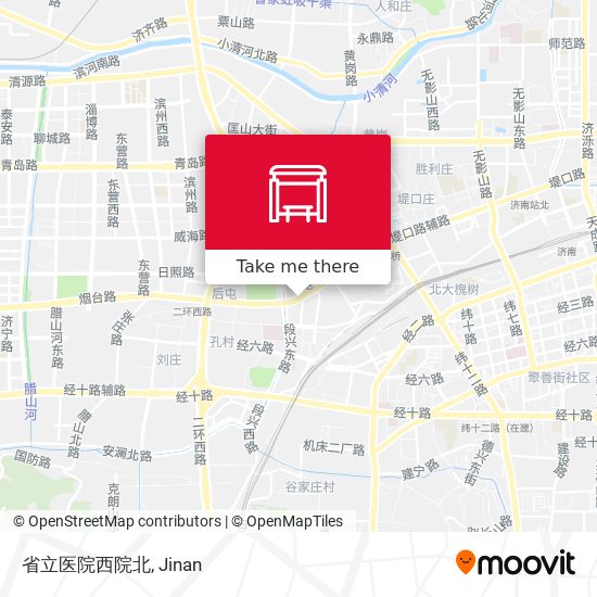省立医院西院北 map