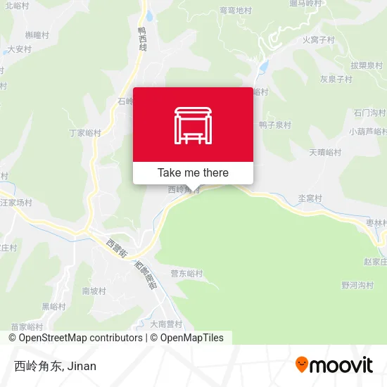 西岭角东 map