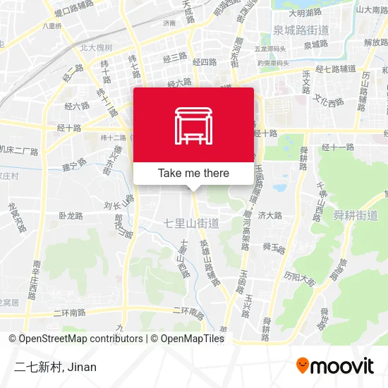 二七新村 map