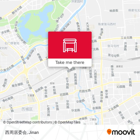 西周居委会 map