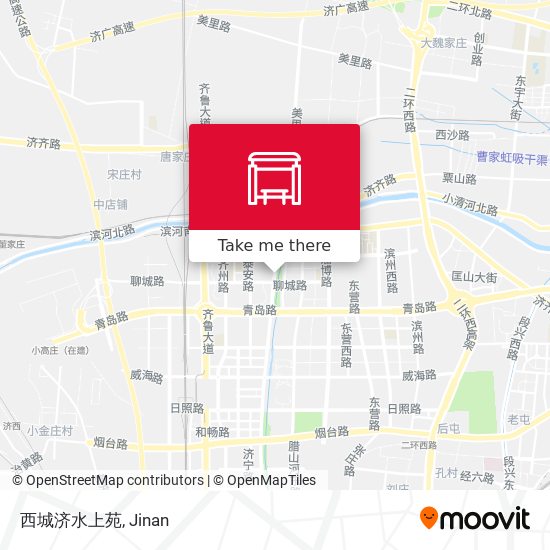 西城济水上苑 map