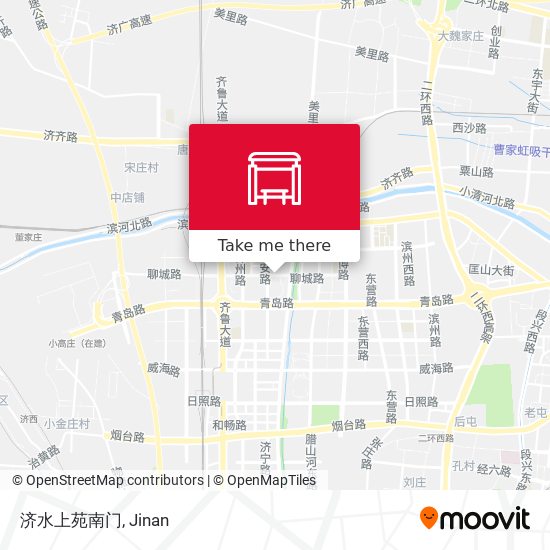 济水上苑南门 map