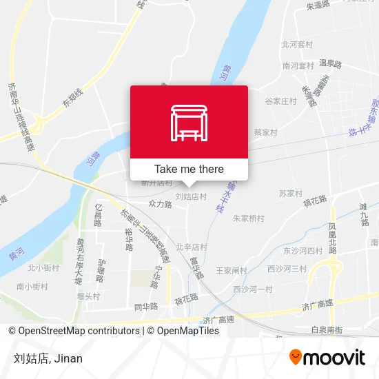 刘姑店 map