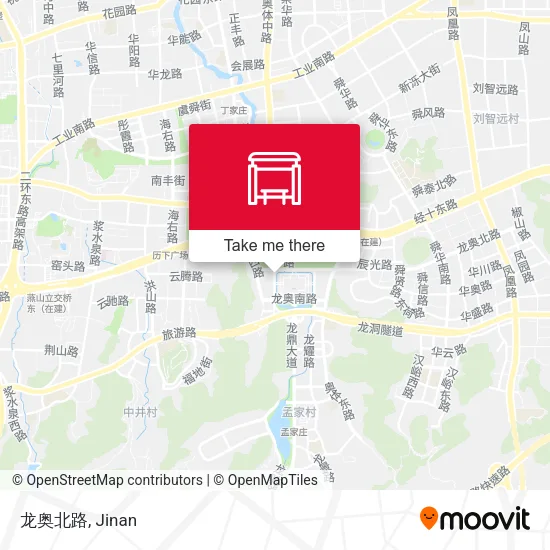 龙奥北路 map