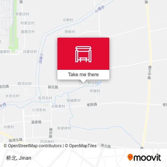 桥北 map