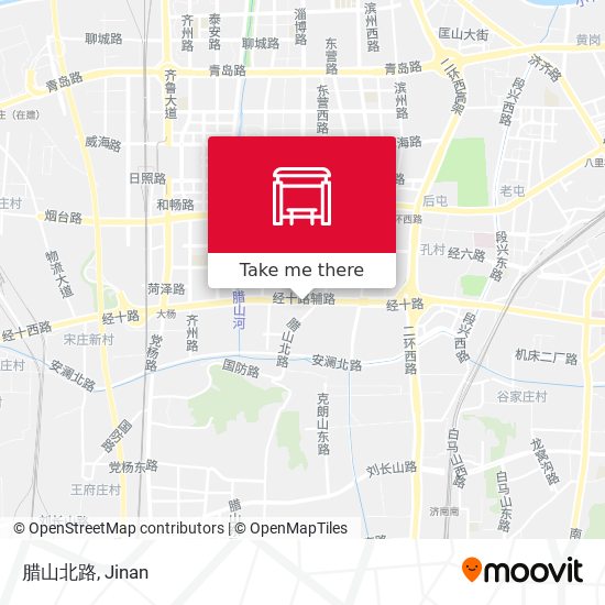 腊山北路 map