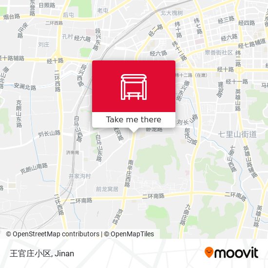 王官庄小区 map