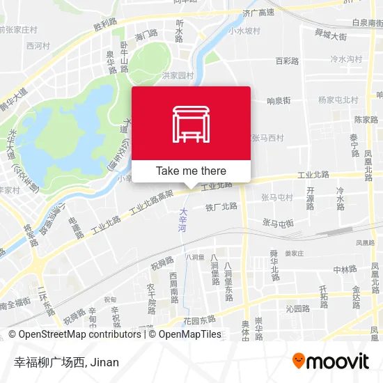 幸福柳广场西 map