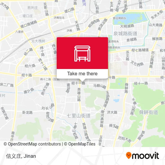 信义庄 map