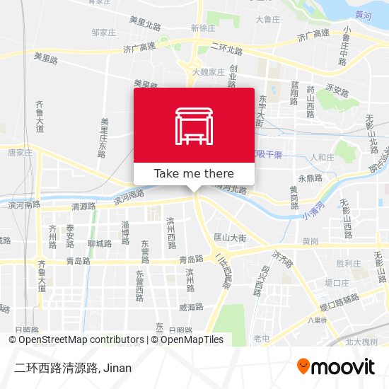 二环西路清源路 map