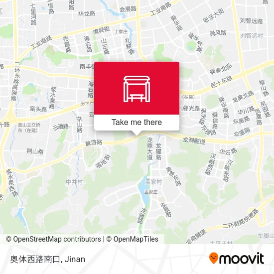 奥体西路南口 map