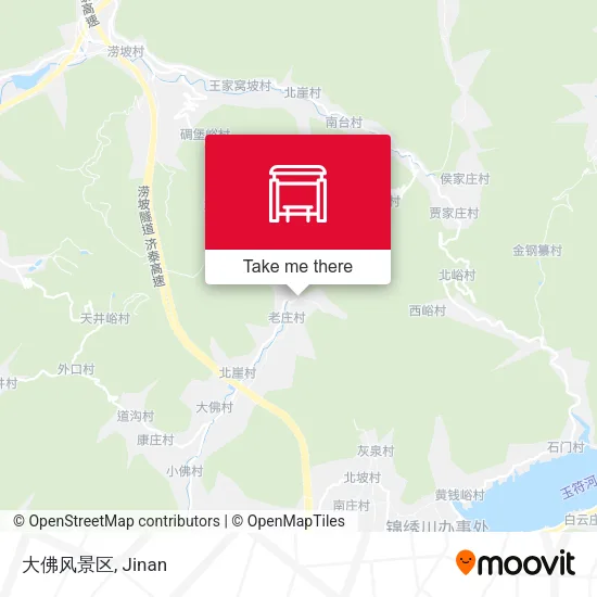 大佛风景区 map