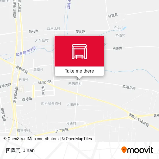 四凤闸 map