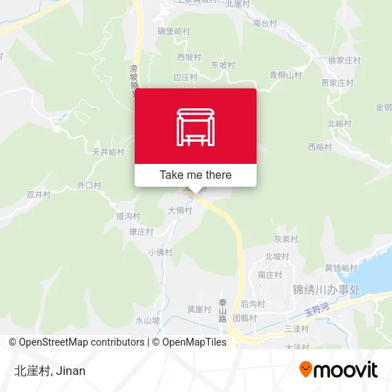 北崖村 map