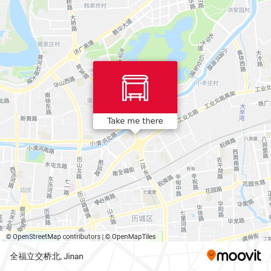 全福立交桥北 map