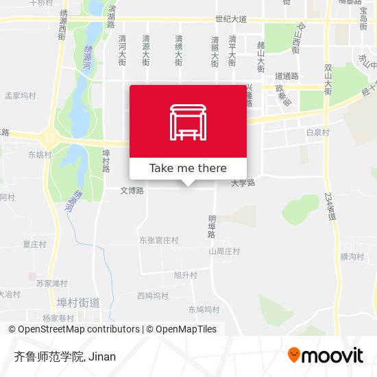 齐鲁师范学院 map
