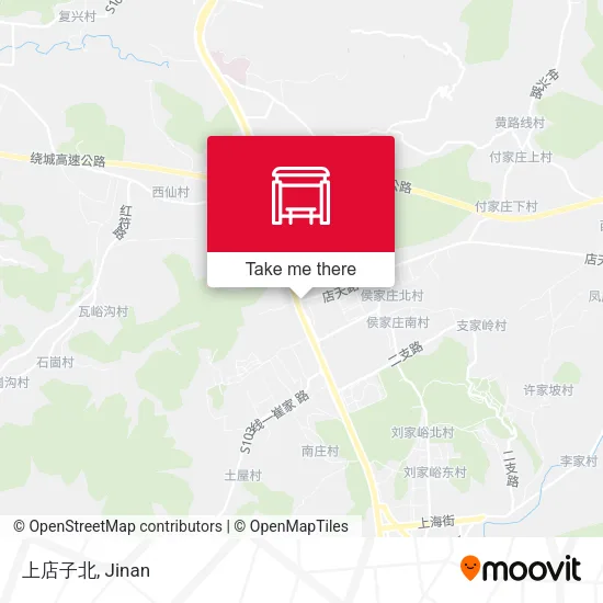 上店子北 map