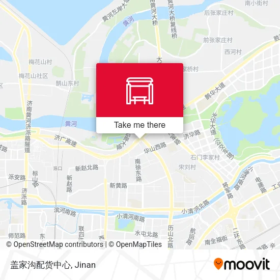 盖家沟配货中心 map