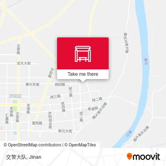 交警大队 map