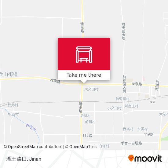 潘王路口 map