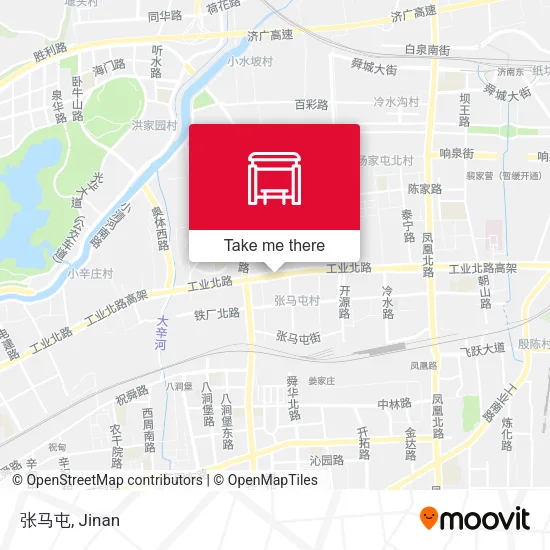 张马屯 map