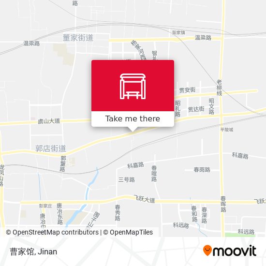 曹家馆 map