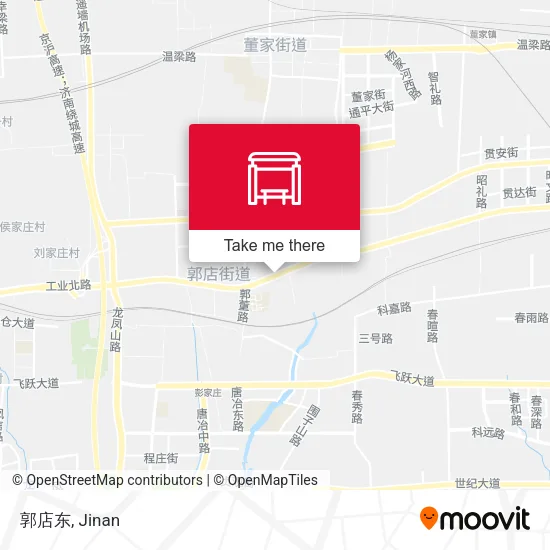 郭店东 map