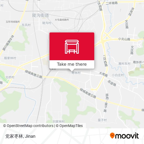 党家枣林 map